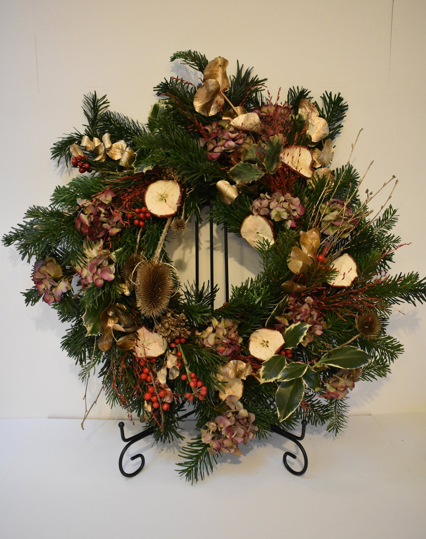 Rustic Elegance Christmas Wreath