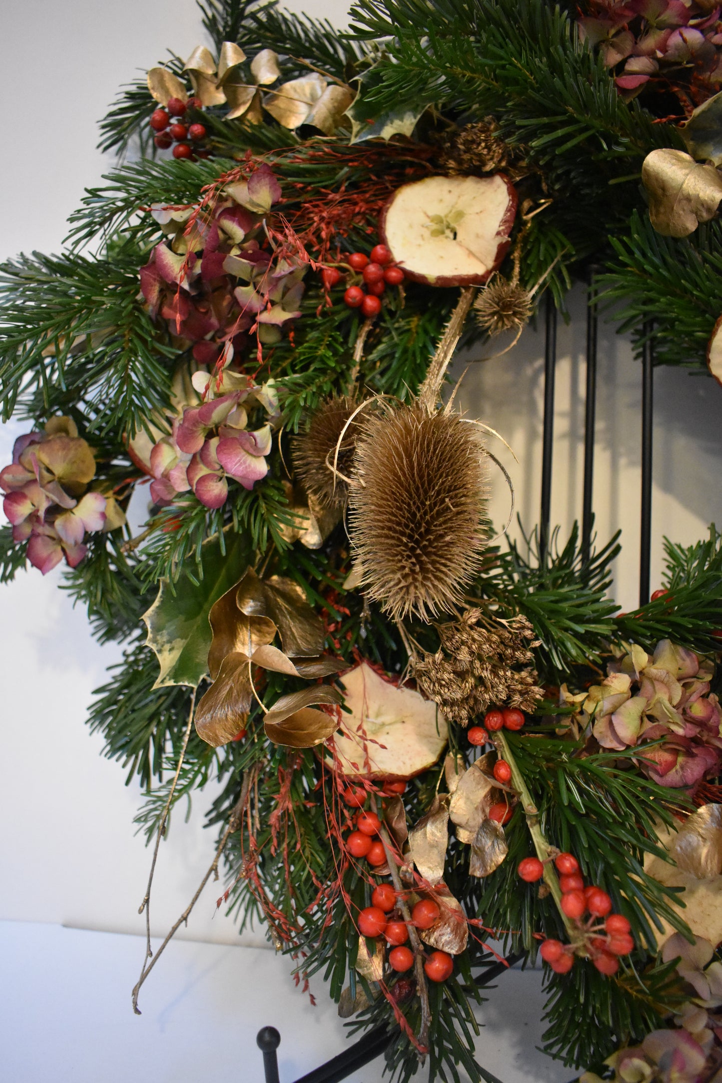 Rustic Elegance Christmas Wreath