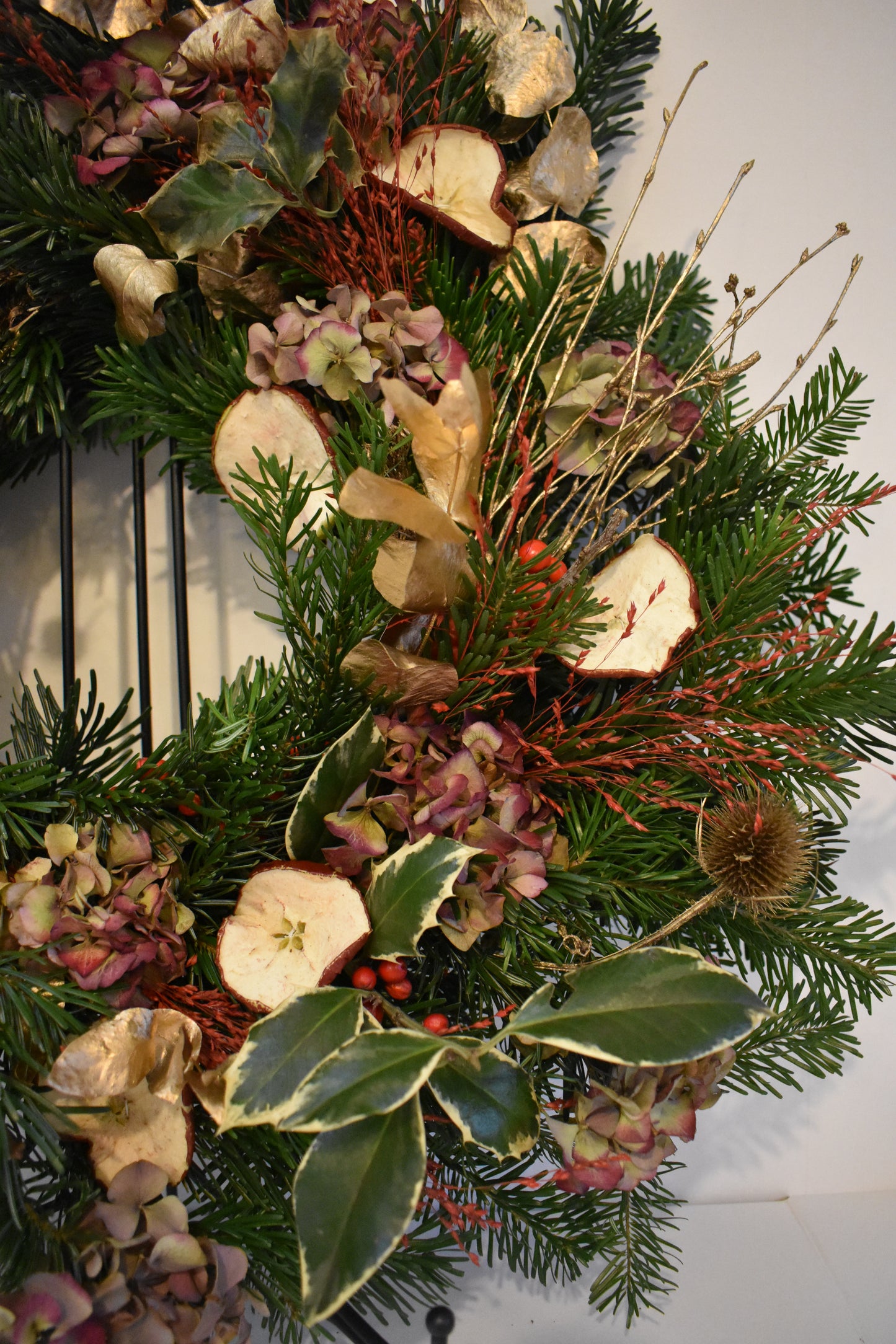 Rustic Elegance Christmas Wreath