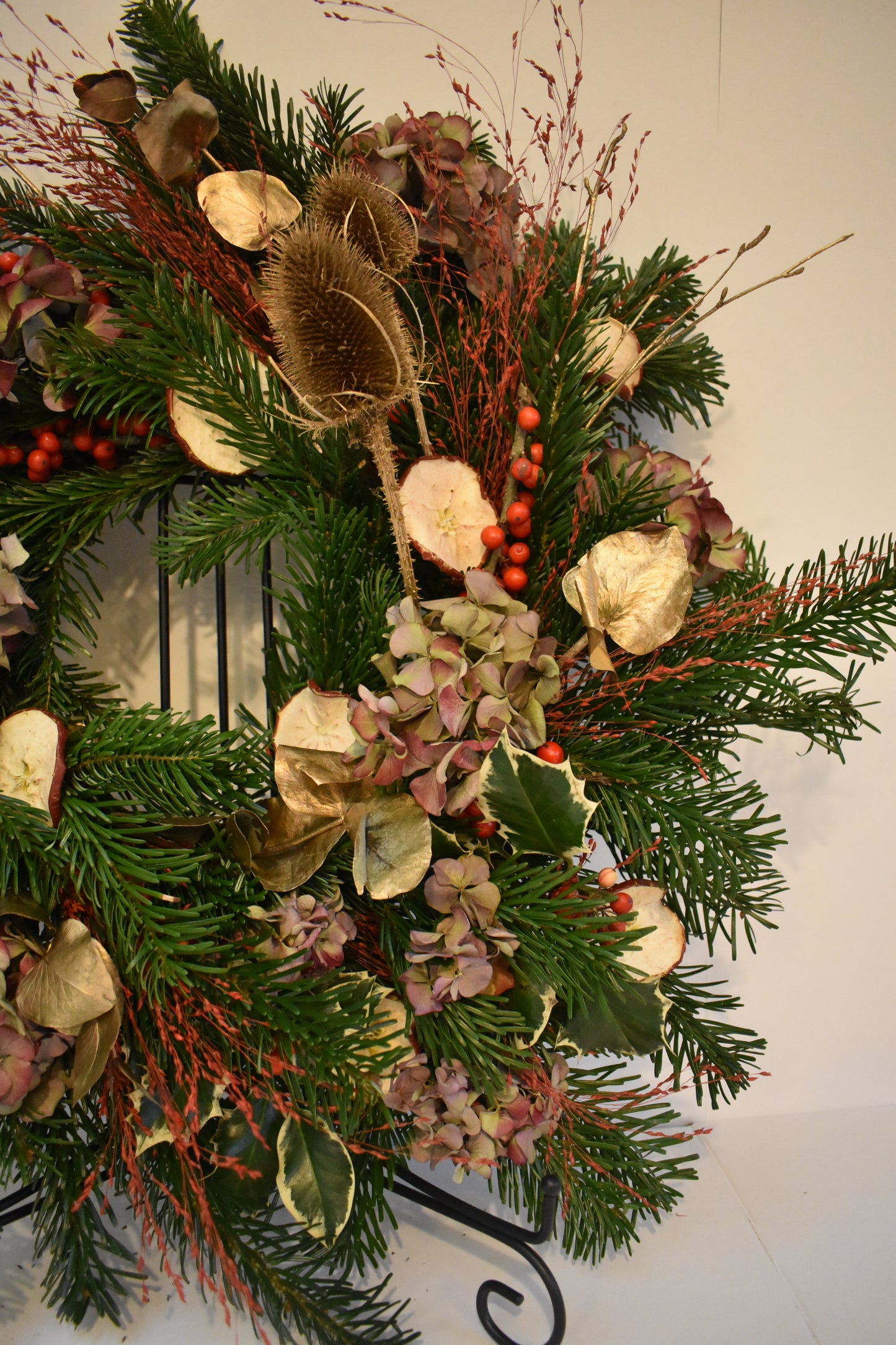 Rustic Elegance Christmas Wreath