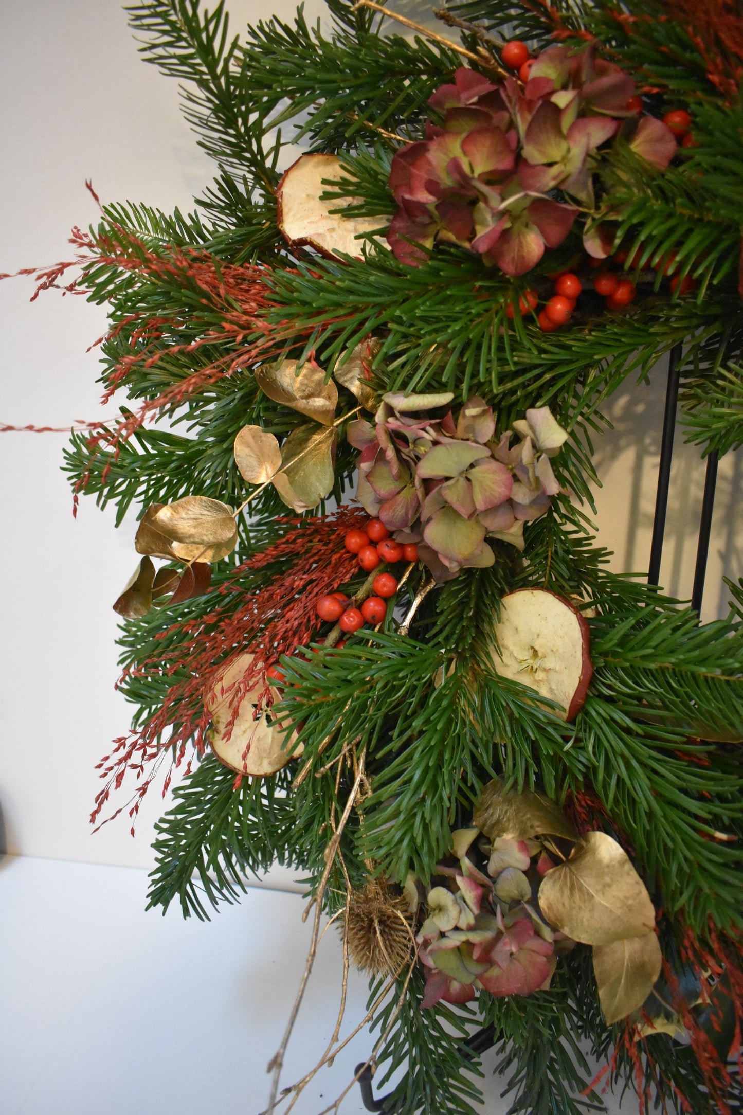 Rustic Elegance Christmas Wreath