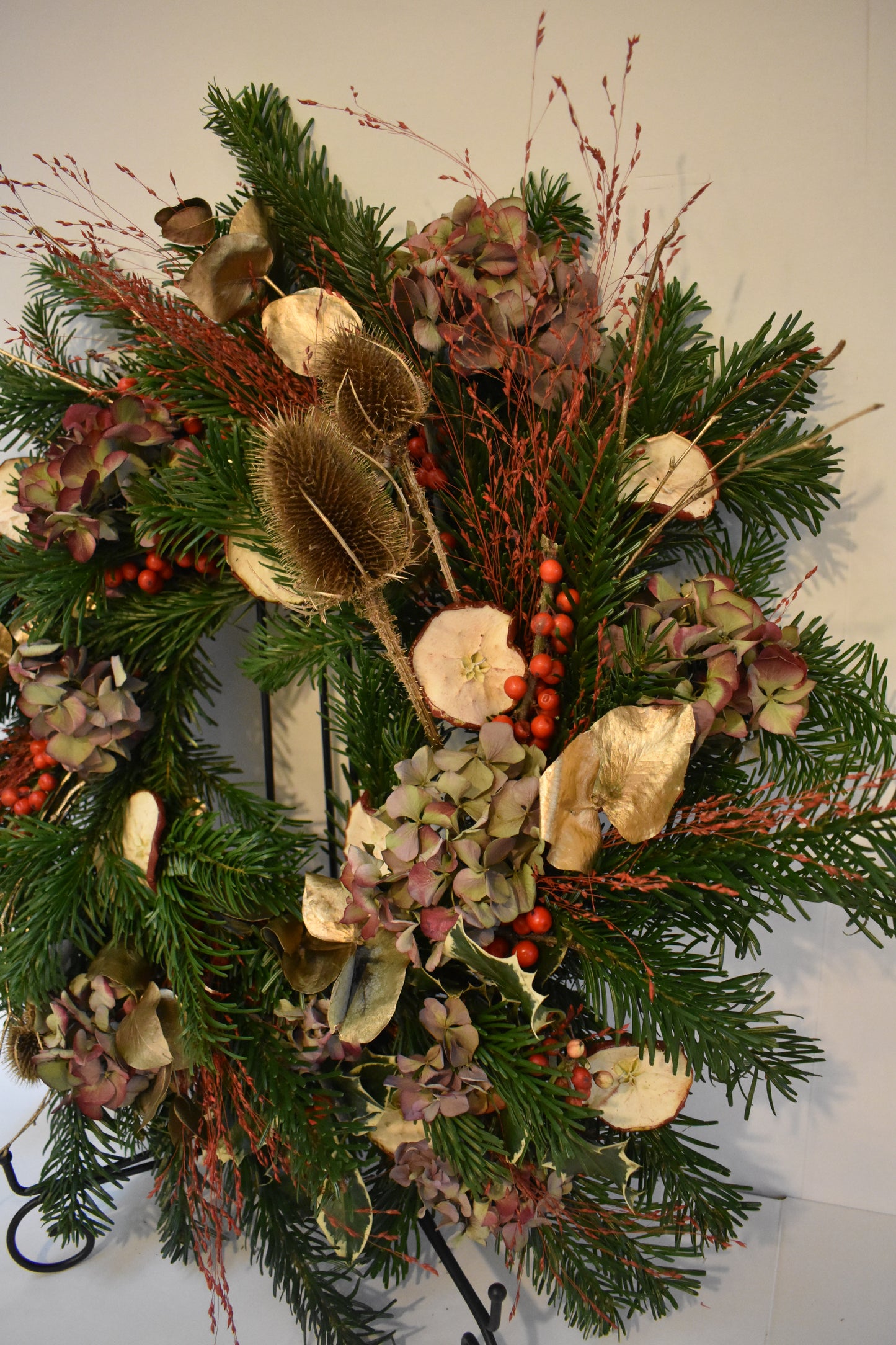 Rustic Elegance Christmas Wreath