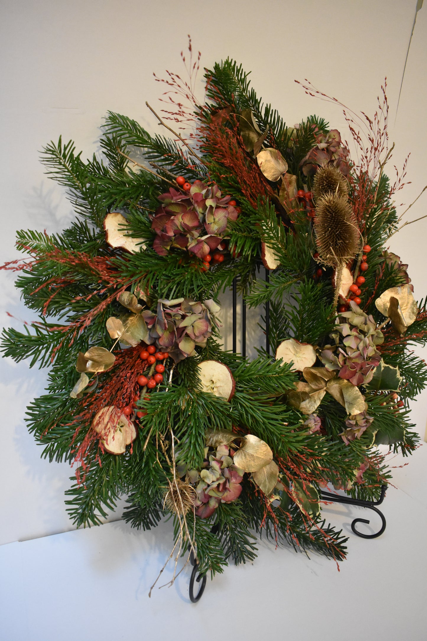 Rustic Elegance Christmas Wreath